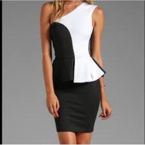 Torn by Ronny Kobo Peplum Dress